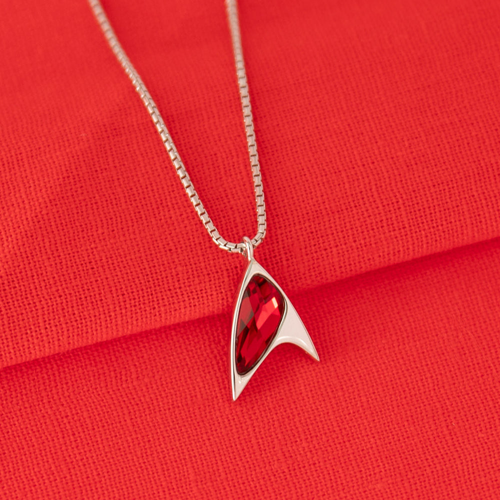 Star Trek X RockLove Red Crystal Delta Pendant (ONLINE ORDER ONLY)
