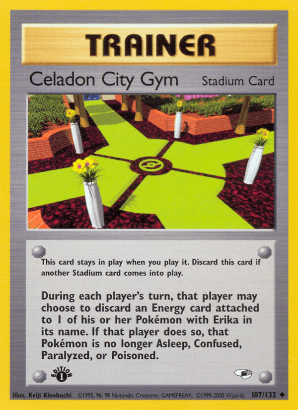Celadon City Gym (107/132) [Gym Heroes 1st Edition] (Online Only)