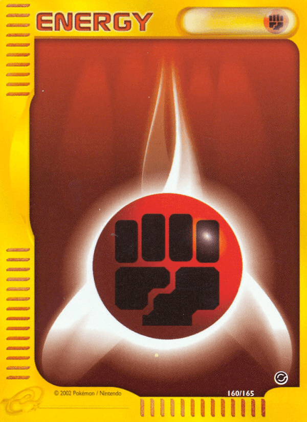 Fighting Energy (160/165) [Expedition: Base Set] (Online Only)