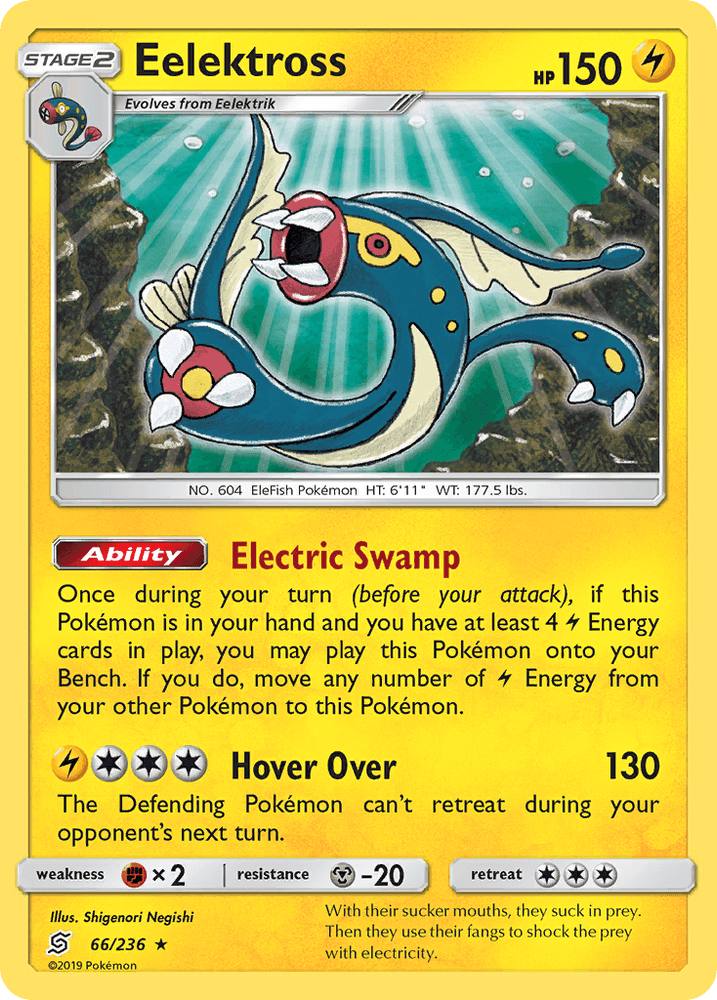 Eelektross (66/236) [Sun & Moon: Unified Minds] (Online Only)