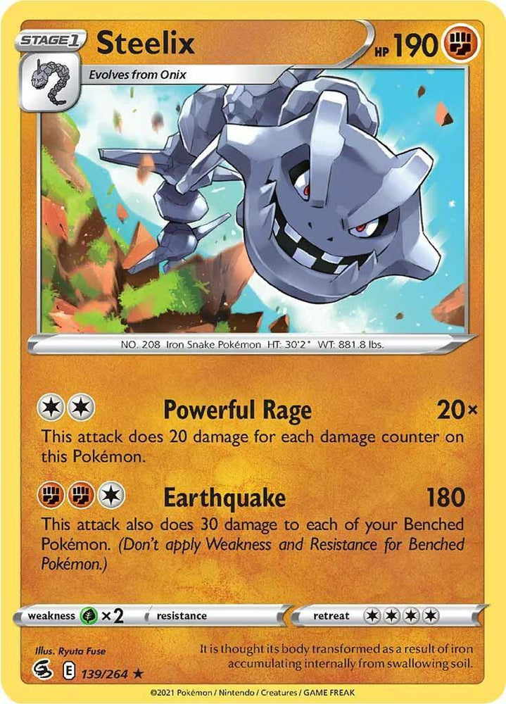 Steelix (139/264) [Sword & Shield: Fusion Strike] (Online Only)