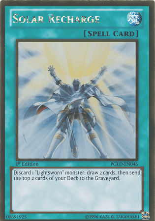 Solar Recharge [PGLD-EN046] Gold Rare (ONLINE ORDER ONLY)