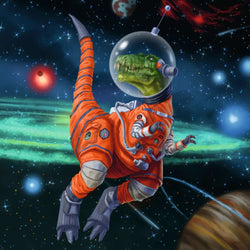 Puzzle: Dinosaurs in Space (ONLINE ORDER ONLY)
