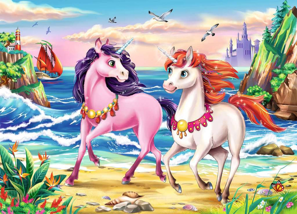 Puzzle: Beach Unicorns (ONLINE ORDER ONLY)
