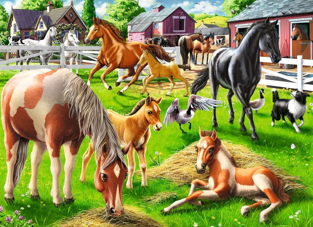 Puzzle: Happy Horses (ONLINE ORDER ONLY)