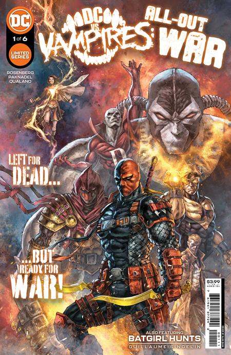 Dc Vs Vampires All-Out War #1 (Of 6) A Alan Quah Matthew Rosenberg (07/19/2022) Dc (ONLINE ORDER ONLY)