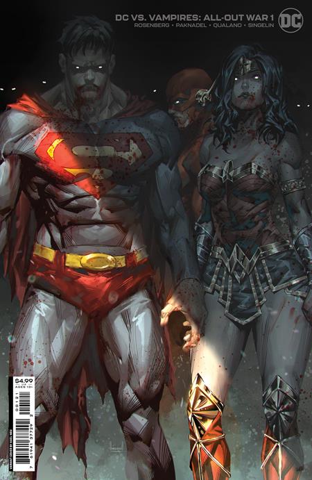 Dc Vs Vampires All-Out War #1 (Of 6) B Kael Ngu Card Stock Variant (07/19/2022) Dc (ONLINE ORDER ONLY)