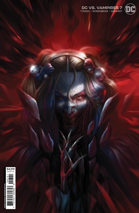 Dc Vs Vampires #7 (Of 12) B Francesco Mattina Card Stock Variant (07/05/2022) Dc (ONLINE ORDER ONLY)