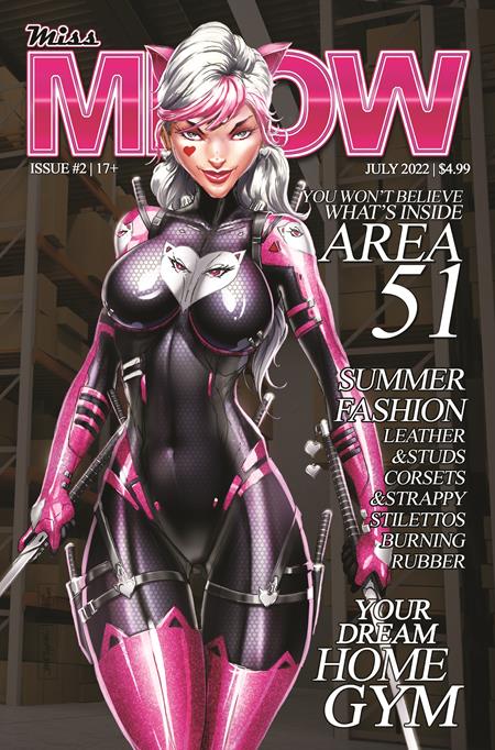 Miss Meow #2 A (Of 6) Jamie Tyndall Magazine GGA (07/12/2022) Merc (ONLINE ORDER ONLY)