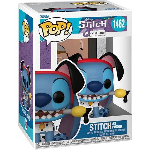 Lilo & Stitch Costume Stitch as Pongo Funko Pop! Vinyl Figure #1462 (ONLINE ORDER ONLY)