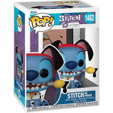 Lilo & Stitch Costume Stitch as Pongo Funko Pop! Vinyl Figure #1462 (ONLINE ORDER ONLY)