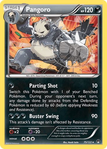 Pangoro (75/122) [XY: BREAKpoint] (Online Only)