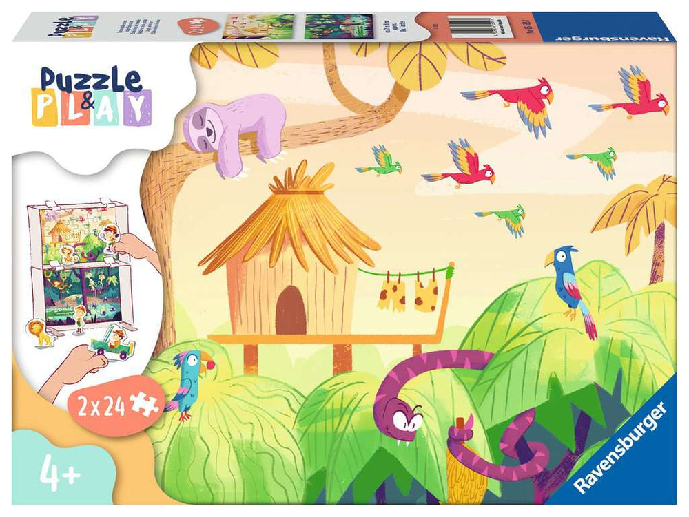 Puzzle & Play: Jungle Exploration (ONLINE ORDER ONLY)
