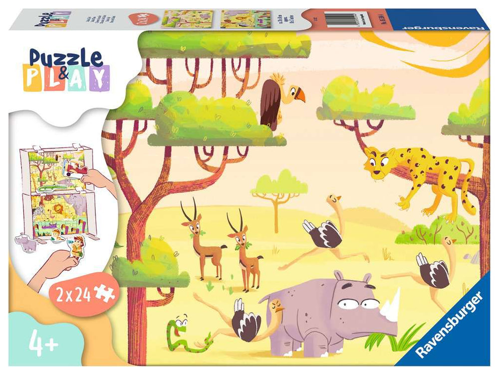 Puzzle & Play: Safari Time (ONLINE ORDER ONLY)
