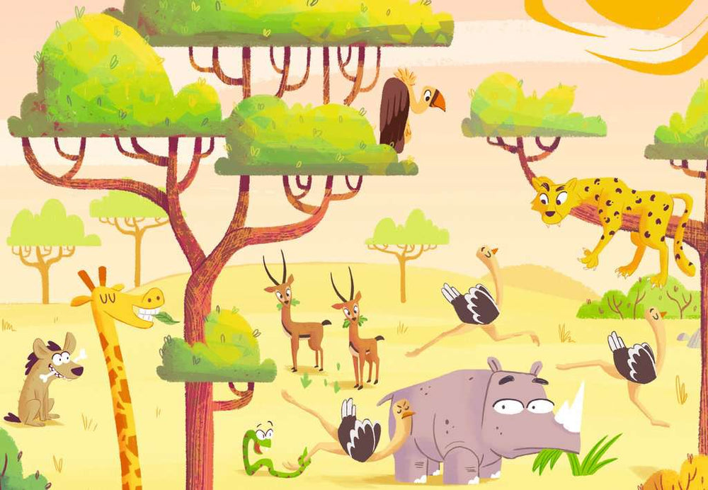 Puzzle & Play: Safari Time (ONLINE ORDER ONLY)