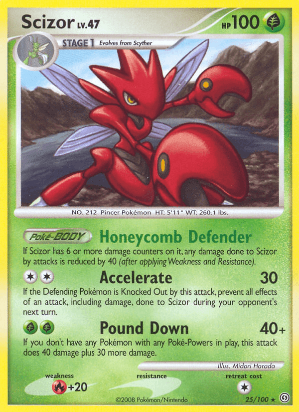 Scizor (25/100) [Diamond & Pearl: Stormfront] (Online Only)
