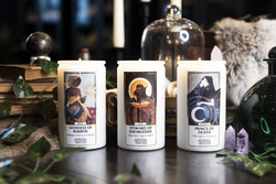 Cantrip Candles - Abella, Goddess of Rebirth 16 oz. (ONLINE ORDER ONLY)