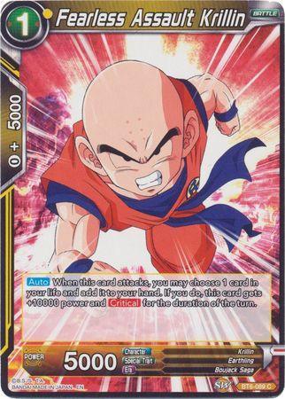 Fearless Assault Krillin (Reprint) (BT6-089) [Battle Evolution Booster] (ONLINE ORDER ONLY)