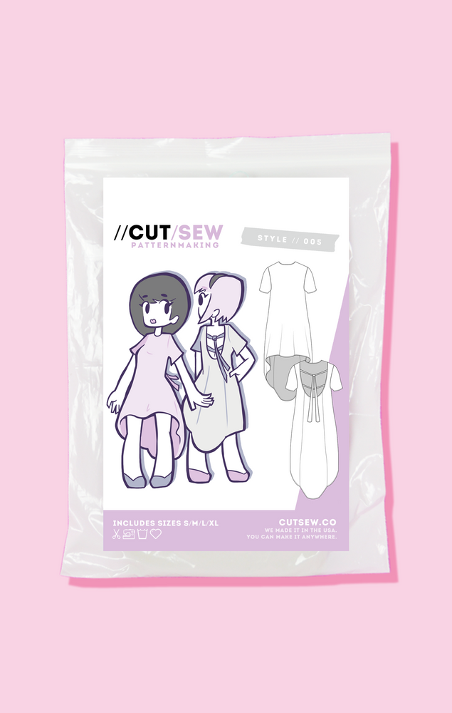 005 // RIBBON SHIRTDRESS (ONLINE ORDER ONLY)