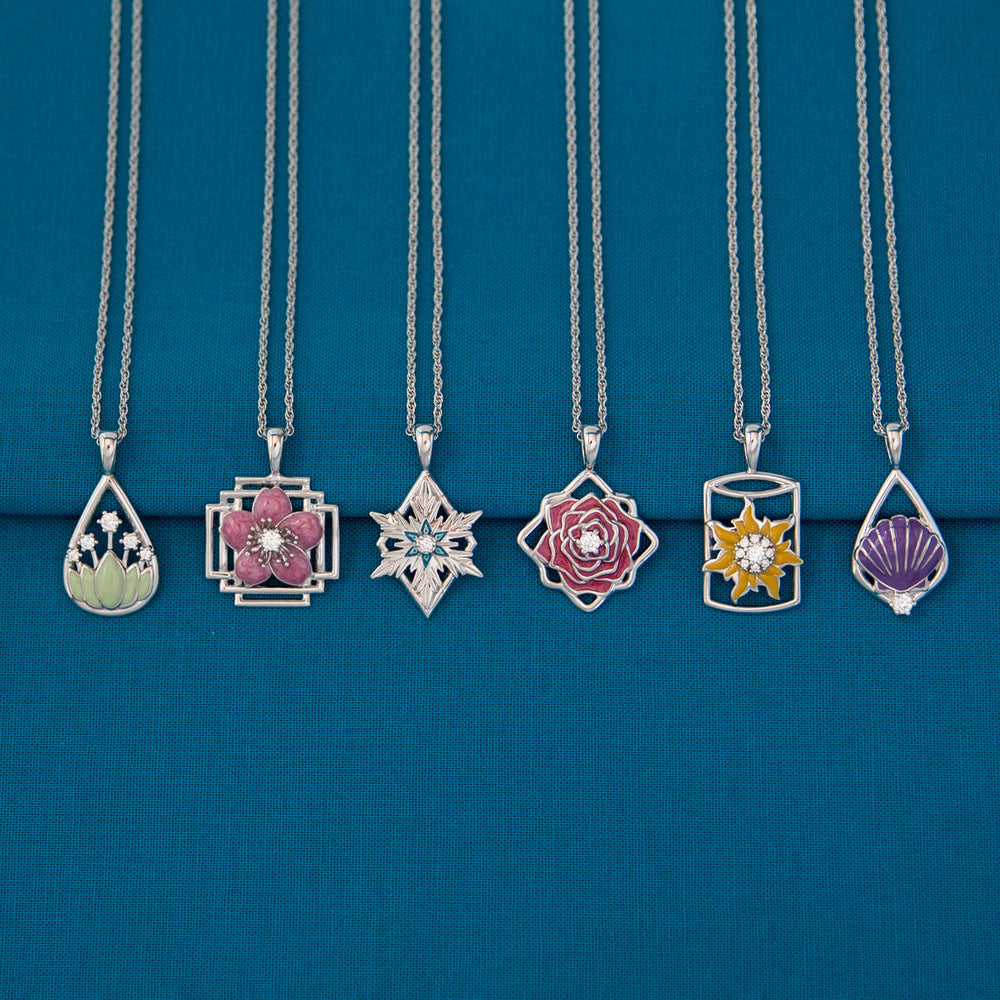 Disney X RockLove THE LITTLE MERMAID Ariel Keepsake Necklace (ONLINE ORDER ONLY)