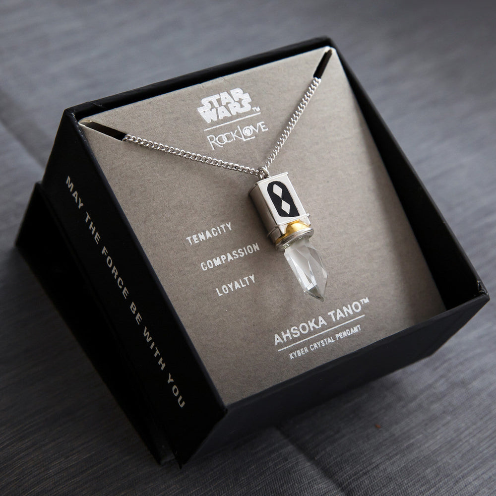Star Wars X RockLove Ahsoka Tano Kyber Crystal Necklace (ONLINE ORDER ONLY)