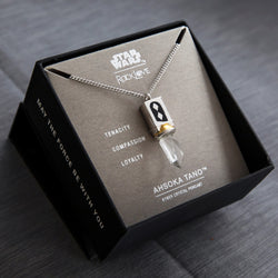 Star Wars X RockLove Ahsoka Tano Kyber Crystal Necklace (ONLINE ORDER ONLY)