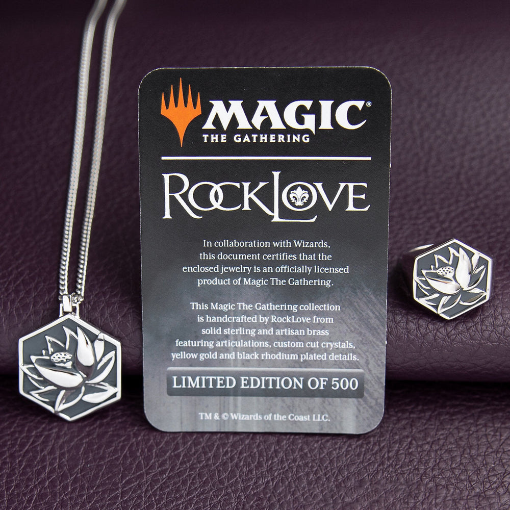 Magic: The Gathering X RockLove Black Lotus Signet Ring (ONLINE ORDER ONLY)