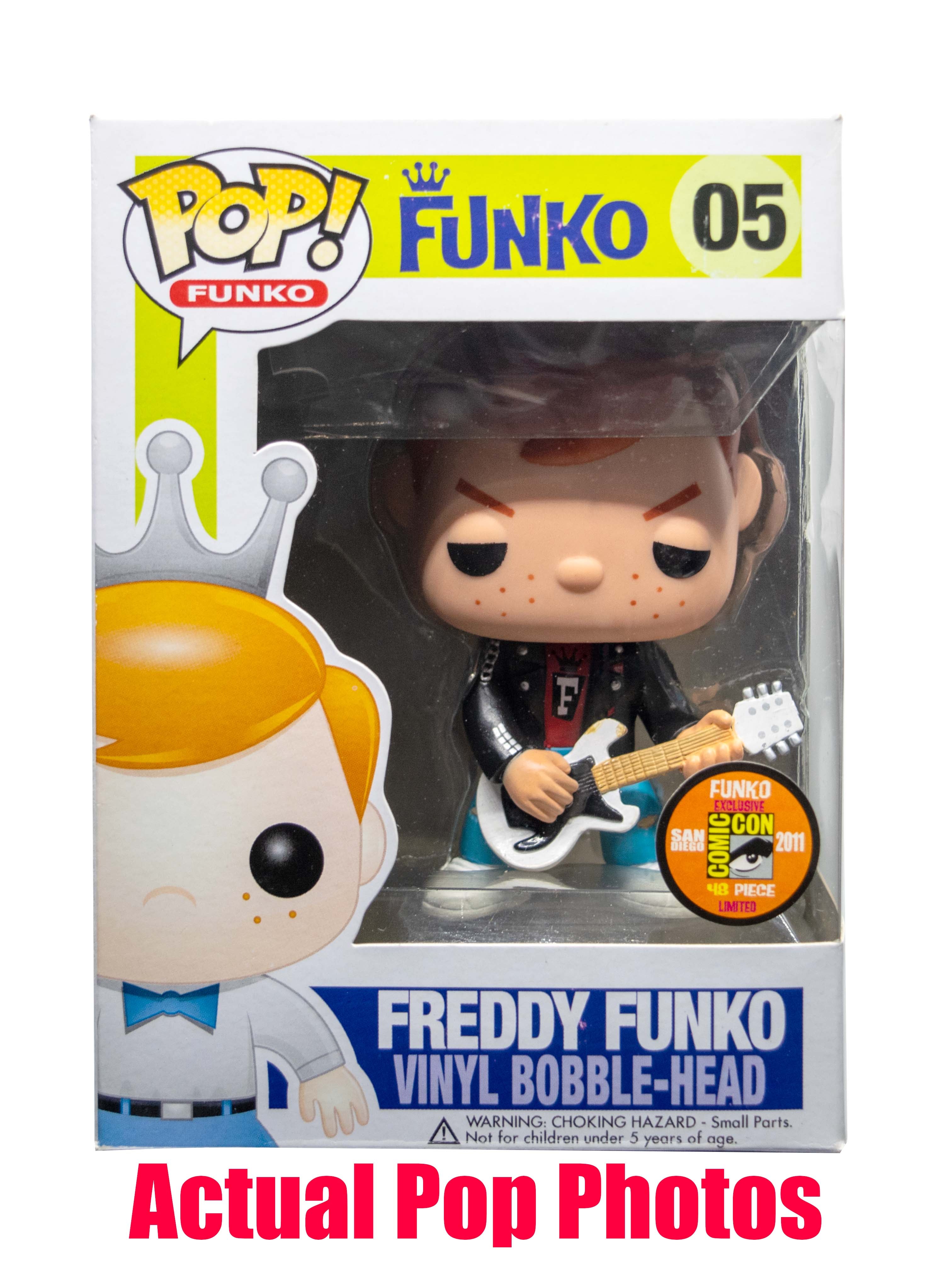 Johnny Ramone Freddy Funko 05 - 2011 SDCC Exclusive /48 made  [light damage] (Online Order Only)