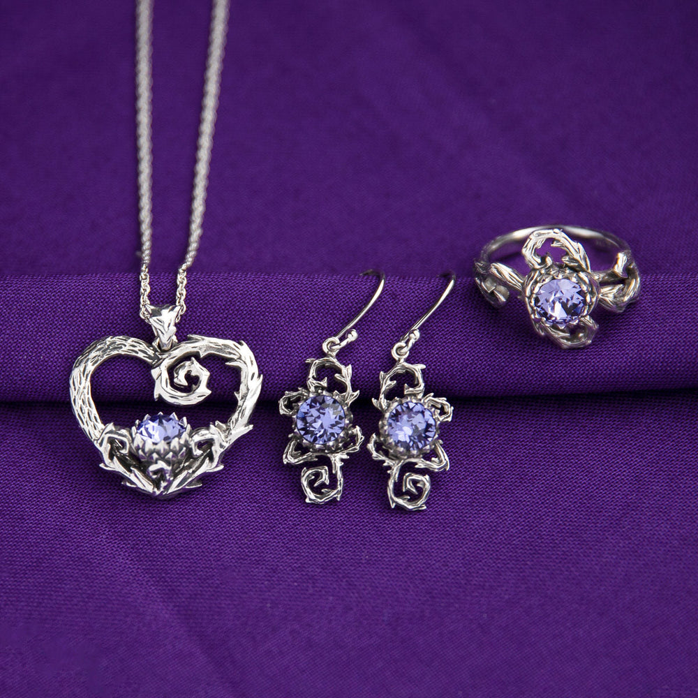 Disney X RockLove THE NIGHTMARE BEFORE CHRISTMAS Sally Thistle Necklace (ONLINE ORDER ONLY)