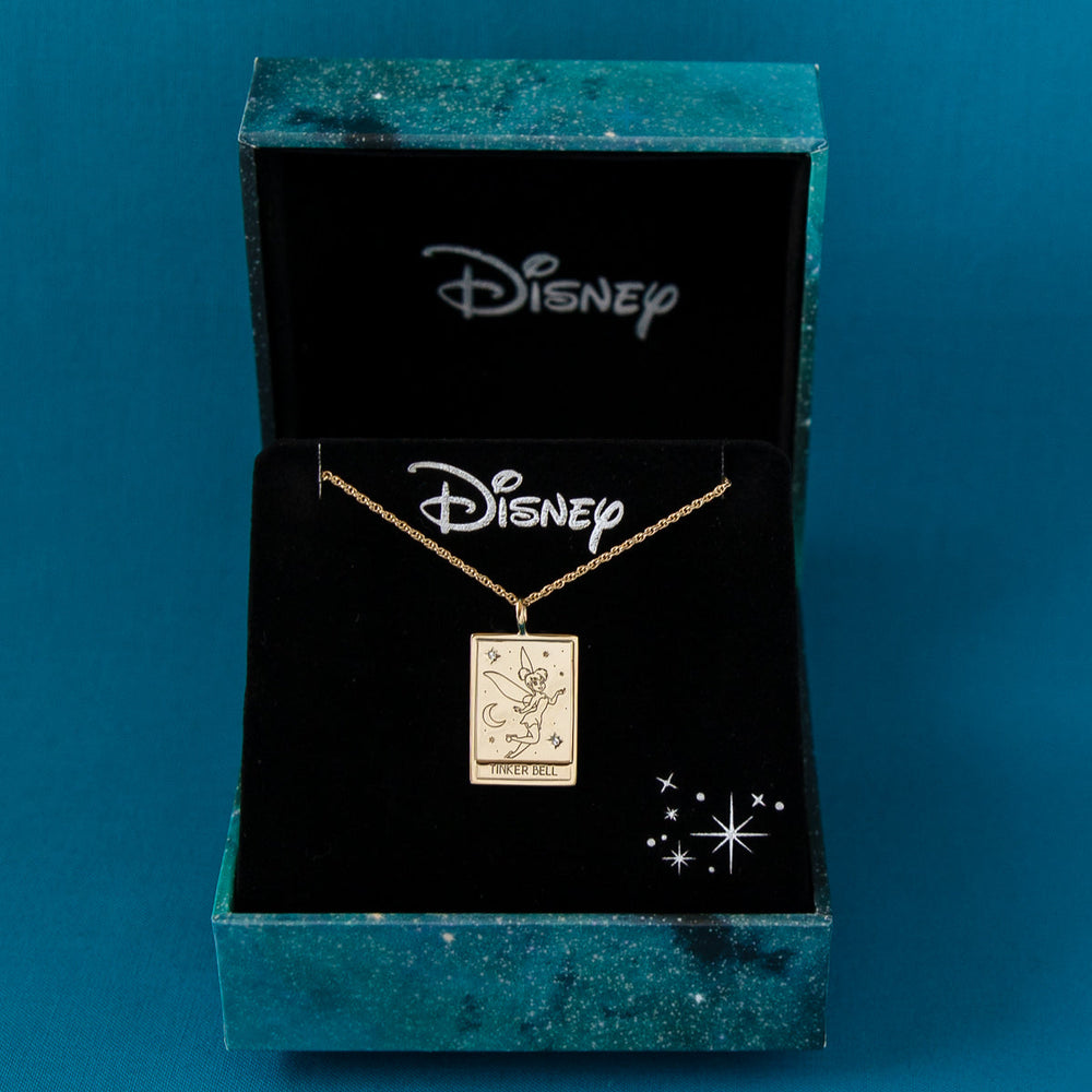 Disney X RockLove PETER PAN Tinker Bell Tablet Necklace (ONLINE ORDER ONLY)
