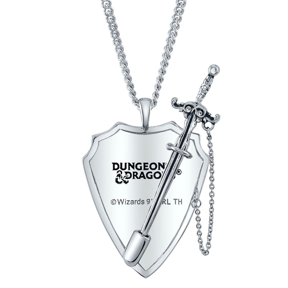 Dungeons and Dragons X RockLove Fighter Sword and Shield Necklace (ONLINE ORDER ONLY)