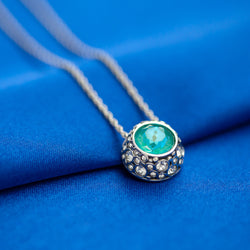 Disney X RockLove THE LITTLE MERMAID Bubble Solitaire Necklace (ONLINE ORDER ONLY)