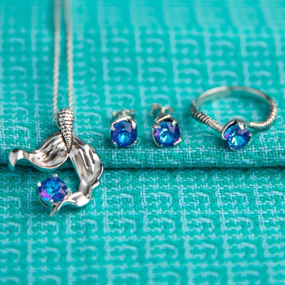Disney X RockLove THE LITTLE MERMAID Tail Fin Pendant (ONLINE ORDER ONLY)
