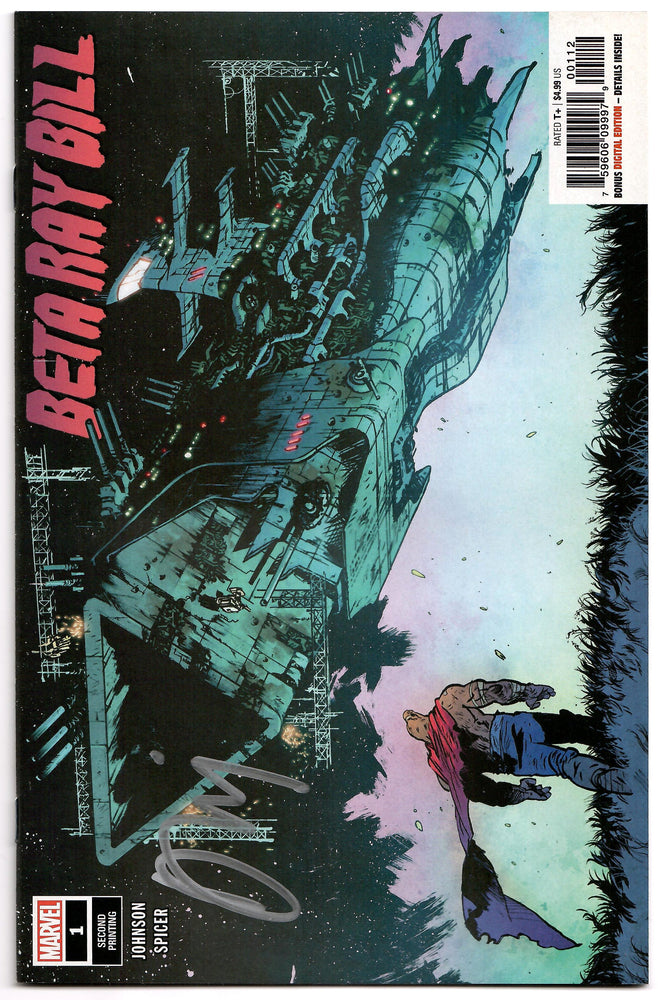 Beta Ray Bill #1 (Of 5) 2nd Print Daniel Warren Johnson Variant Kib (05/12/2021) Marvel Signed (ONLINE ORDER ONLY)