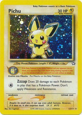 Pichu (12/111) [Neo Genesis Unlimited] (Online Only)