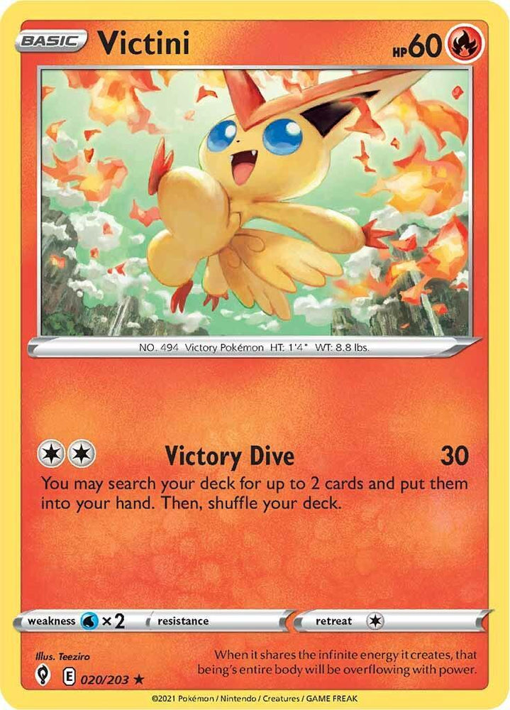 Victini (020/203) [Sword & Shield: Evolving Skies] (Online Only)