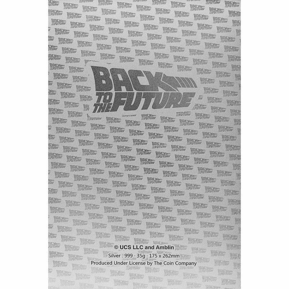 Back to the Future Limited Edition 2021 Marty McFly and Doc Brown - 35g Pure Silver Foil (ONLINE ORDER ONLY)