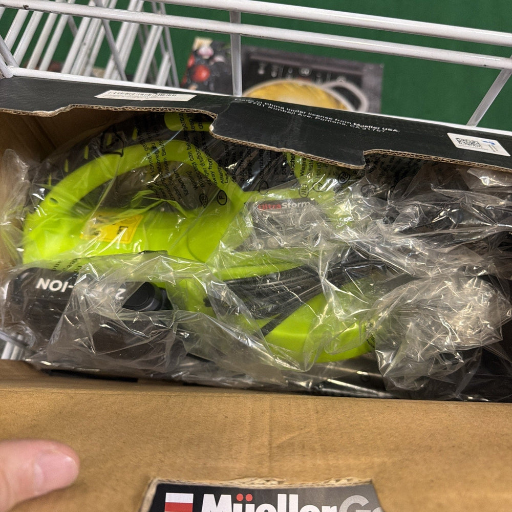 Mueller UltraStorm Leaf Blower Cordless Electric, 140 MPH 20 V Motor, OPEN BOX (ONLINE ORDER ONLY)