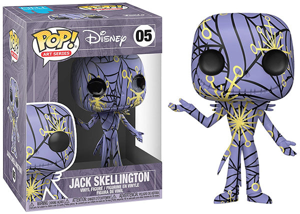 Jack Skellington (Purple, Art Series, Nightmare Before Christmas, Sealed Stack) 05 (Online Order Only)