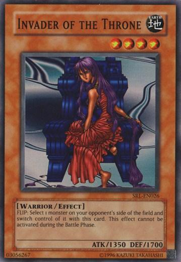 Invader of the Throne [SRL-EN026] Super Rare (ONLINE ORDER ONLY)