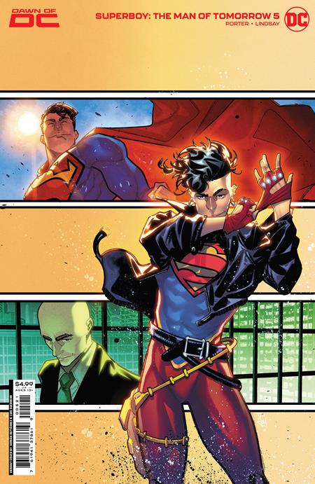 Superboy The Man Of Tomorrow #5 (Of 6) B Adrian Gutierrez Card Stock Variant (08/15/2023) Dc (ONLINE ORDER ONLY)