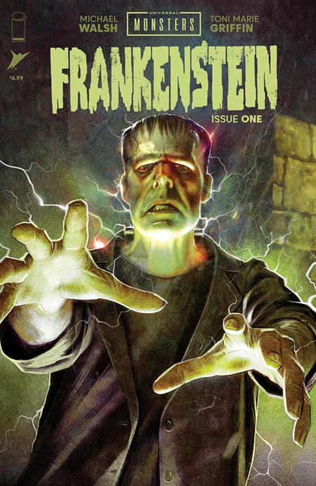 Universal Monsters Frankenstein #1 (Of 4) B Joshua Middleton Variant (08/28/2024) Image (ONLINE ORDER ONLY)