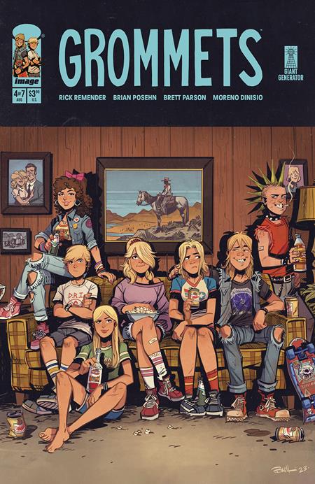 Grommets #4 (Of 7) A Brett Parson Rick Remender (08/28/2024) Image (ONLINE ORDER ONLY)