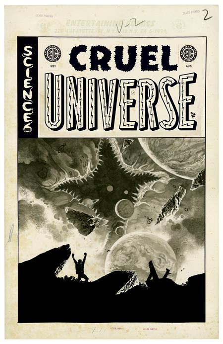 Ec Cruel Universe #1 G 1:20 Jh Williams Iii Black & White Variant (08/07/2024) Oni (ONLINE ORDER ONLY)