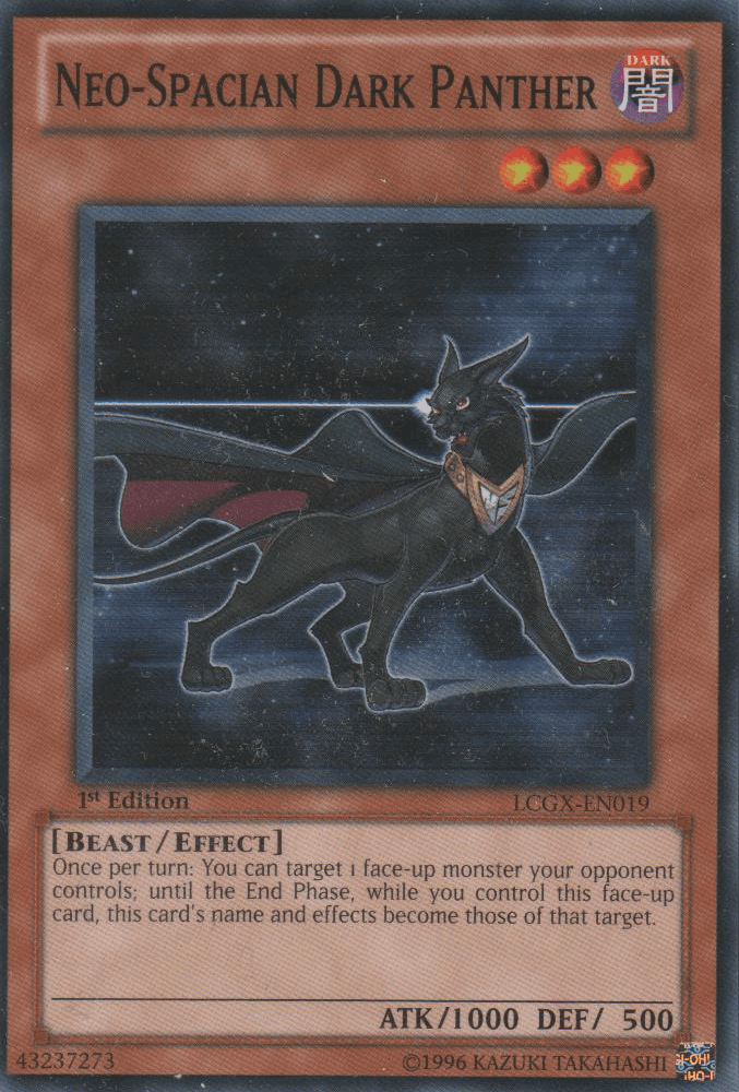 Neo-Spacian Dark Panther [LCGX-EN019] Common (ONLINE ORDER ONLY)