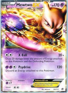 Mewtwo EX (54/113) (HonorStoise - Jacob Van Wagner) [World Championships 2015] (Online Only)