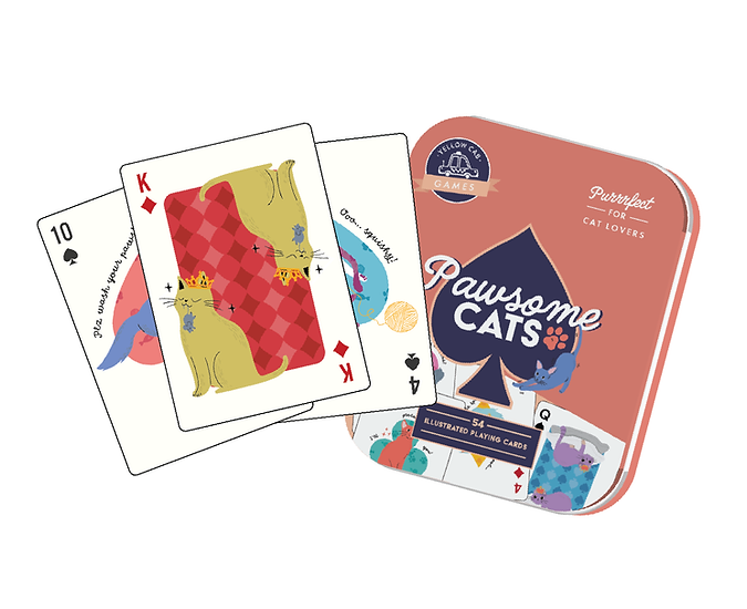 Pawsome Cats Playing Cards (ONLINE ORDER ONLY)
