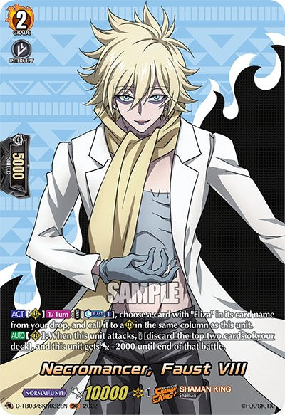 Necromancer, Faust VIII (D-TB03/SKR032EN) [Shaman King]