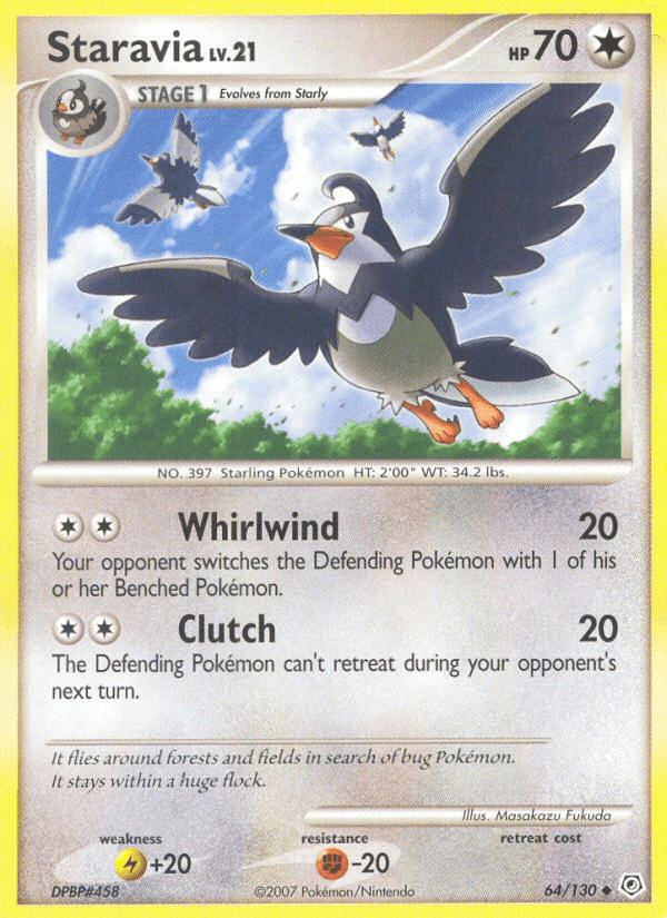 Staravia (64/130) [Diamond & Pearl: Base Set] (Online Only)