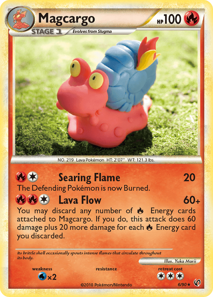 Magcargo (6/90) [HeartGold & SoulSilver: Undaunted] (Online Only)